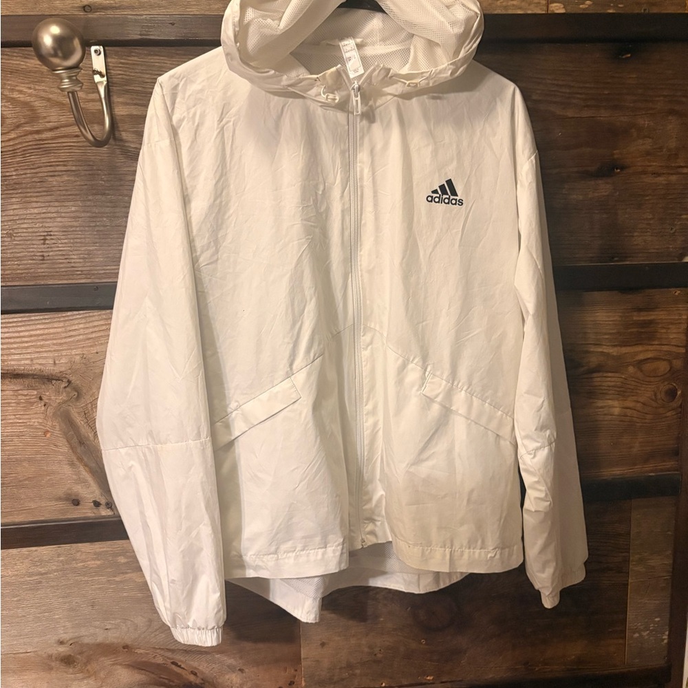 Adidas  windbreaker for woman  in white